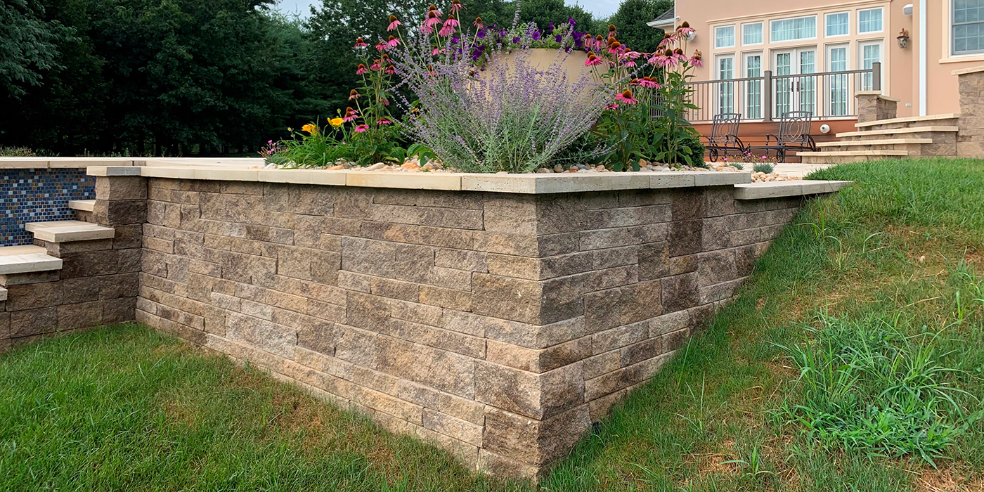 Hardscape Stone Steps Retaining Wall MD PA